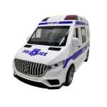 Masina Duba Sprinter Politie 1:32 cu lumini sunete si abur - imagine 5