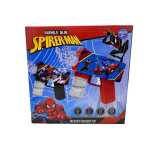 Pistol de baloane automat cu lumini si lichid bubble gun Spiderman