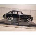 Macheta Opel Kapitan 1951 negru 1:24 replica metal deschide usile fata - imagine 4