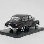 Macheta Opel Kapitan 1951 negru 1:24 replica metal deschide usile fata - imagine 5
