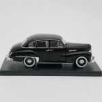 Macheta Opel Kapitan 1951 negru 1:24 replica metal deschide usile fata - imagine 7