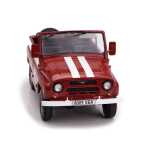 Macheta UAZ 469 pompieri 1:24 replica metal decapotabila - imagine 4