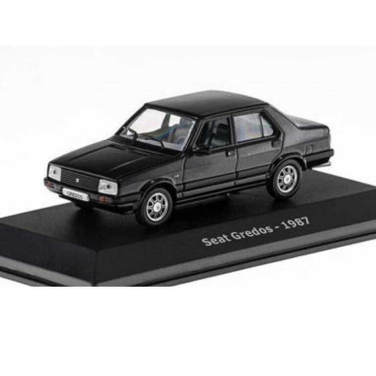 Macheta Seat Gredos 1987 negru 1:43 replica metal die-cast