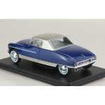 Macheta Citroen DS19 Le Dandy Coupe Chapron Cabriolet albastra 1964 replica metal die-cast 1:24