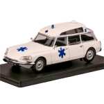 Macheta Citroen DS Ambulanta 1:24 replica metal clasica salvare