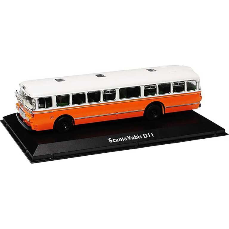 Macheta autobuz Scania Vabis D11 1964 replica metal die-cast 1:72