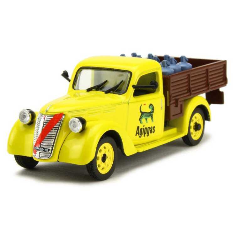 Macheta Fiat 1100 ELR Camioncino Agip Gas 1954 replica metal die-cast 1:43