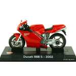 Macheta motocicleta Ducati 998 S 2002 replica metal die-cast 1:24