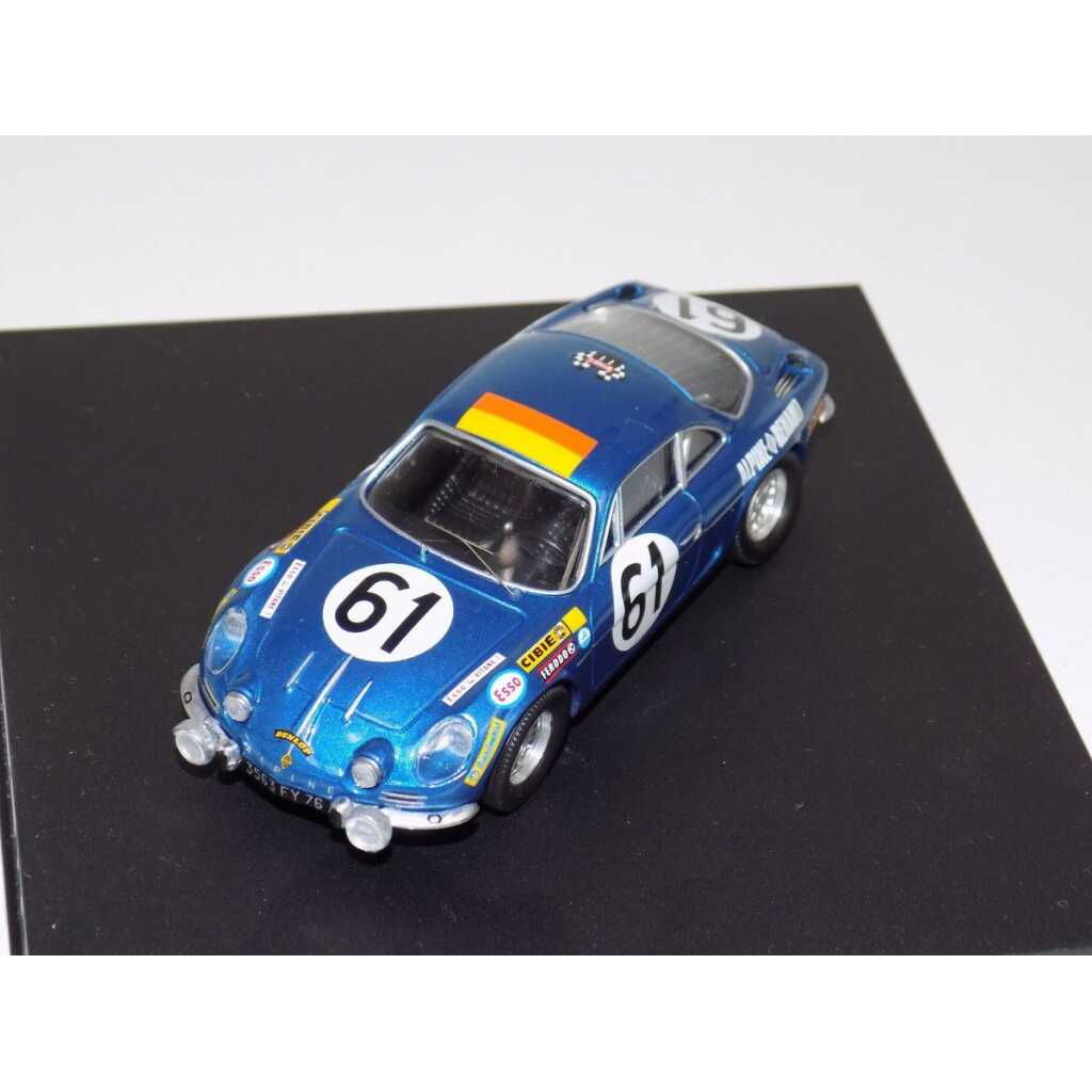 Macheta Alpine Renault A110 1:43 metal masina de curse nr 61 rally