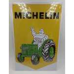 Tablou metalic decorativ Michelin tractor vintage design retro A4