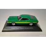 Macheta Ford Gran Torino Sport 1972 1:43 replica metal verde - imagine 4