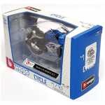 Macheta motocicleta Suzuki GSX R1000 R 2021 1:18 replica metal Bburago - imagine 3