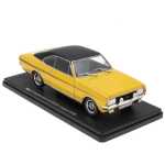 Macheta Opel Commodore A GS/E Coupe galben 1970 1:24 replica metal - imagine 4