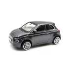 Macheta Fiat 500 La Prima 2021 Bburago 1:43 replica metal gri metalizat - imagine 3