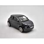 Macheta Fiat 500 La Prima 2021 Bburago 1:43 replica metal gri metalizat - imagine 6