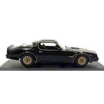 Macheta Pontiac Firebird 1977 1:43 replica metal negru auriu - imagine 4