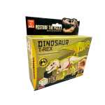 Set constructie schelet dinozaur T-Rex 3D 32 piese educativ pentru copii - imagine 4