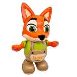 Jucarie interactiva Nick Zootropolis vulpe dansatoare lumini si sunete miscare automata