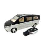 Macheta Mercedes Maybach V-Class alb negru 1:24 replica metal lumini si sunete usi laterale actionate din telecomanda