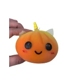 Jucarie antistres Squishy Bun Unicorn Edition cu recipient 8 cm - imagine 5