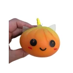 Jucarie antistres Squishy Bun Unicorn Edition cu recipient 8 cm - imagine 6