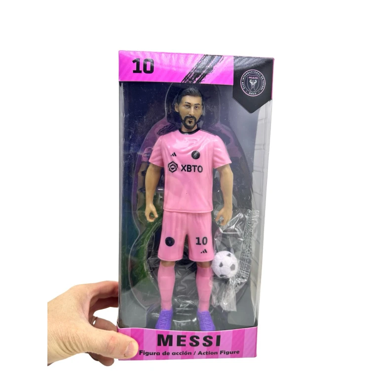 Figurina Messi fotbalist 22 cm echipament Inter Miami cu accesorii