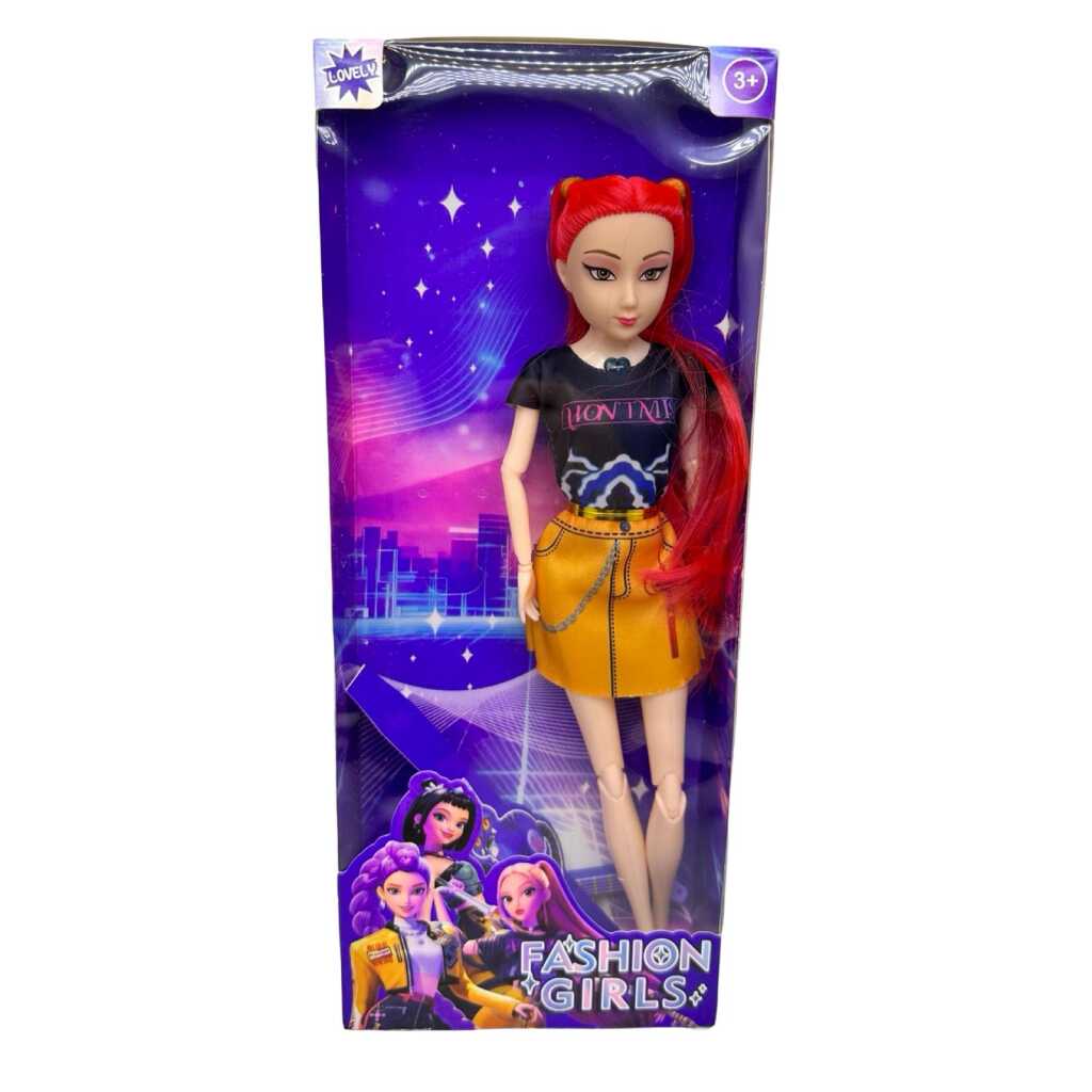 Papusa Mira Kpop Fashion Girls 27 cm articulata par lung stil modern