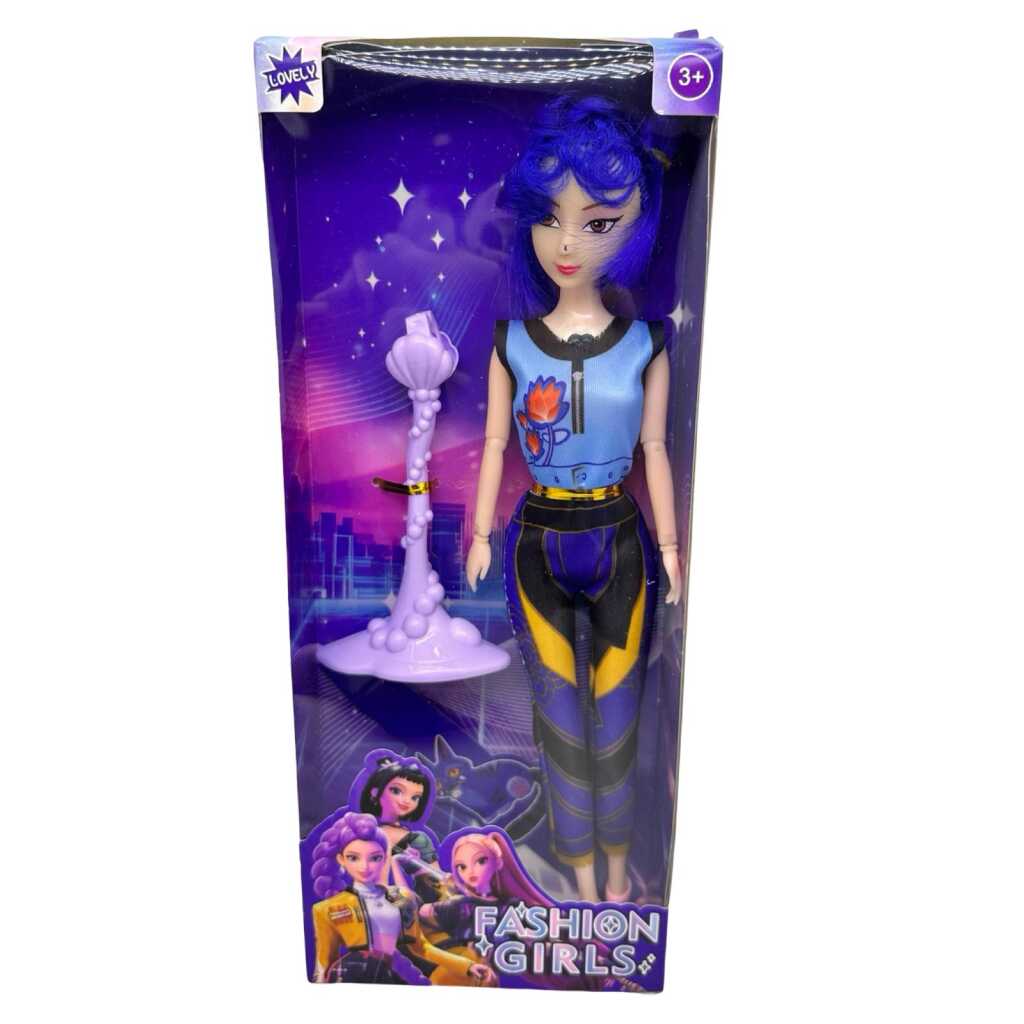 Papusa Zoe Kpop Fashion Girls 27 cm articulata par lung stil modern