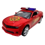Macheta Chevrolet Camaro pompieri sport 1:38 metal lumini si sunete usi capota portbagaj deschise - imagine 8