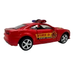 Macheta Chevrolet Camaro pompieri sport 1:38 metal lumini si sunete usi capota portbagaj deschise - imagine 6