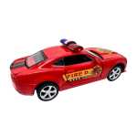 Macheta Chevrolet Camaro pompieri sport 1:38 metal lumini si sunete usi capota portbagaj deschise - imagine 7