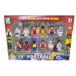 Figurine fotbalisti heroblocks set 12 piese tip lego colectie echipe nationale