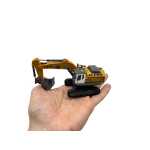 Macheta Excavator 970 telecomanda 1:64 replica metal lumini si sunete senile functionale incarcare USB - imagine 12