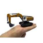 Macheta Excavator 970 telecomanda 1:64 replica metal lumini si sunete senile functionale incarcare USB - imagine 13