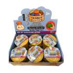 Jucarie antistres bao dumpling squishy glow in dark cu cutie - imagine 6