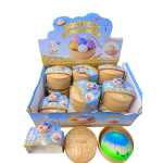 Jucarie antistres bao dumpling multicolor neon squishy cu cutie - imagine 3