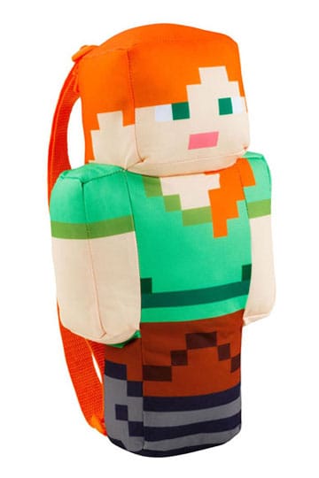 d_pmi-mc7035_g Portofel tip Ghiozdan plus Minecraft Alex 30 cm - imagine 1