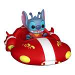 Figurina Stitch in masina rosie Bitty POP Rides Lilo & Stitch colectie Funko