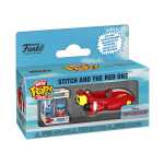 Figurina Stitch in masina rosie Bitty POP Rides Lilo & Stitch colectie Funko - imagine 4