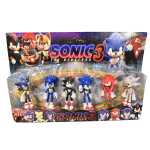 Set 6 figurine Sonic the hedgehog 3