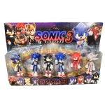 Set 6 figurine Sonic the hedgehog 3