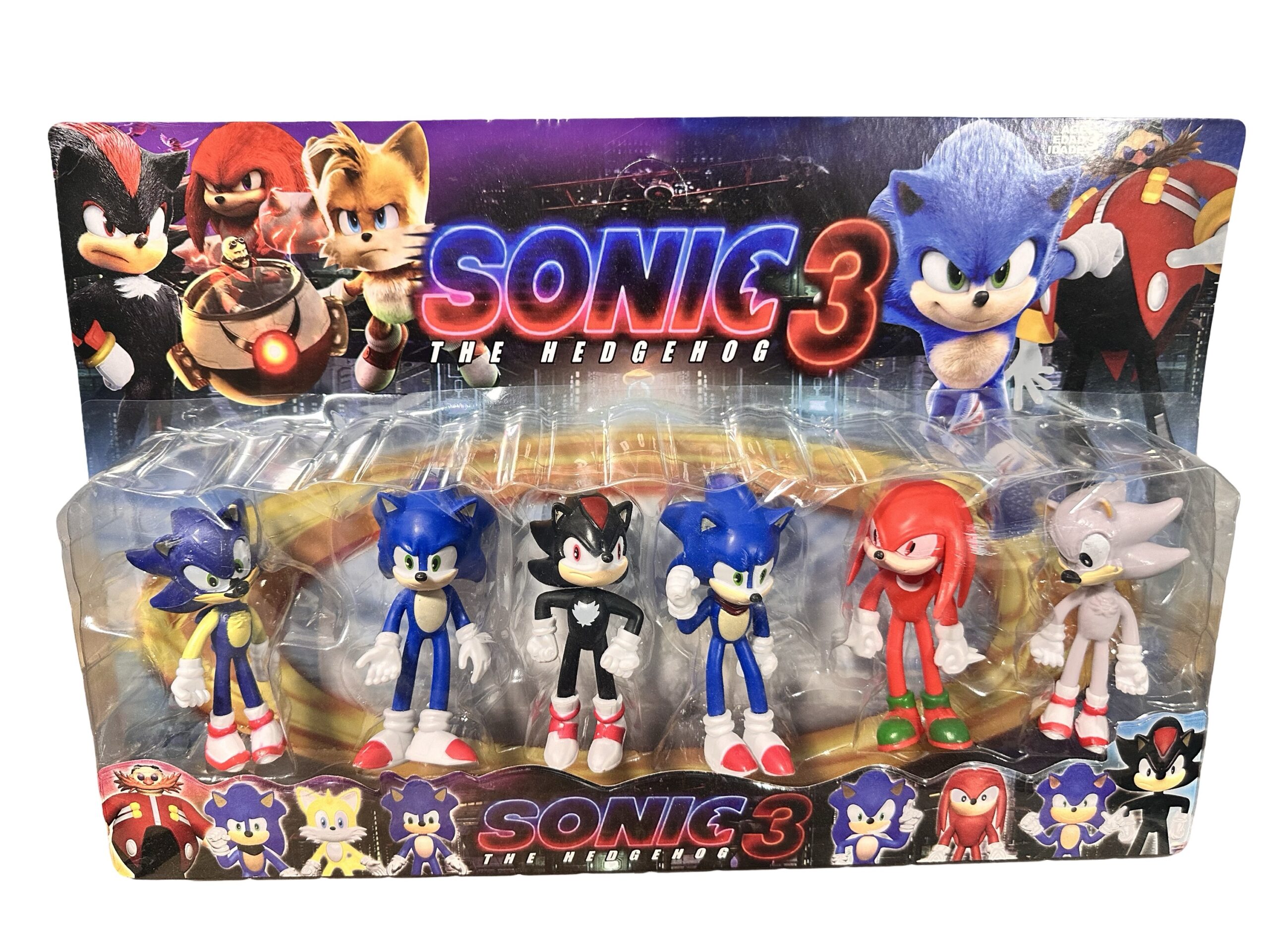 img_4936 Set 6 figurine Sonic the hedgehog 3 - imagine 1