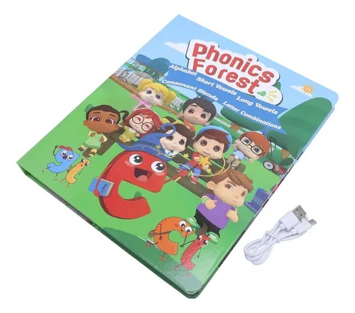 img_5433 Carte educativa interactiva Phonics Forest cu sunete si invatare engleza copii incarcare pe USB - imagine 1