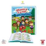Carte educativa interactiva Phonics Forest cu sunete si invatare engleza copii incarcare pe USB - imagine 2