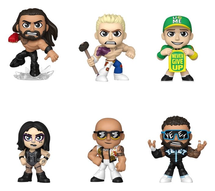 x_fk87916_a Figurina Surpriza WWE Mini Figures Mystery Box Funko Minifigurina Vinil 5 cm - imagine 1