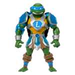 Figurina Articulata Testoase Ninja MOTU x TMNT Turtles of Grayskull Leonardo Mattel 14 cm - imagine 4