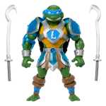 Figurina Articulata Testoase Ninja MOTU x TMNT Turtles of Grayskull Leonardo Mattel 14 cm - imagine 5