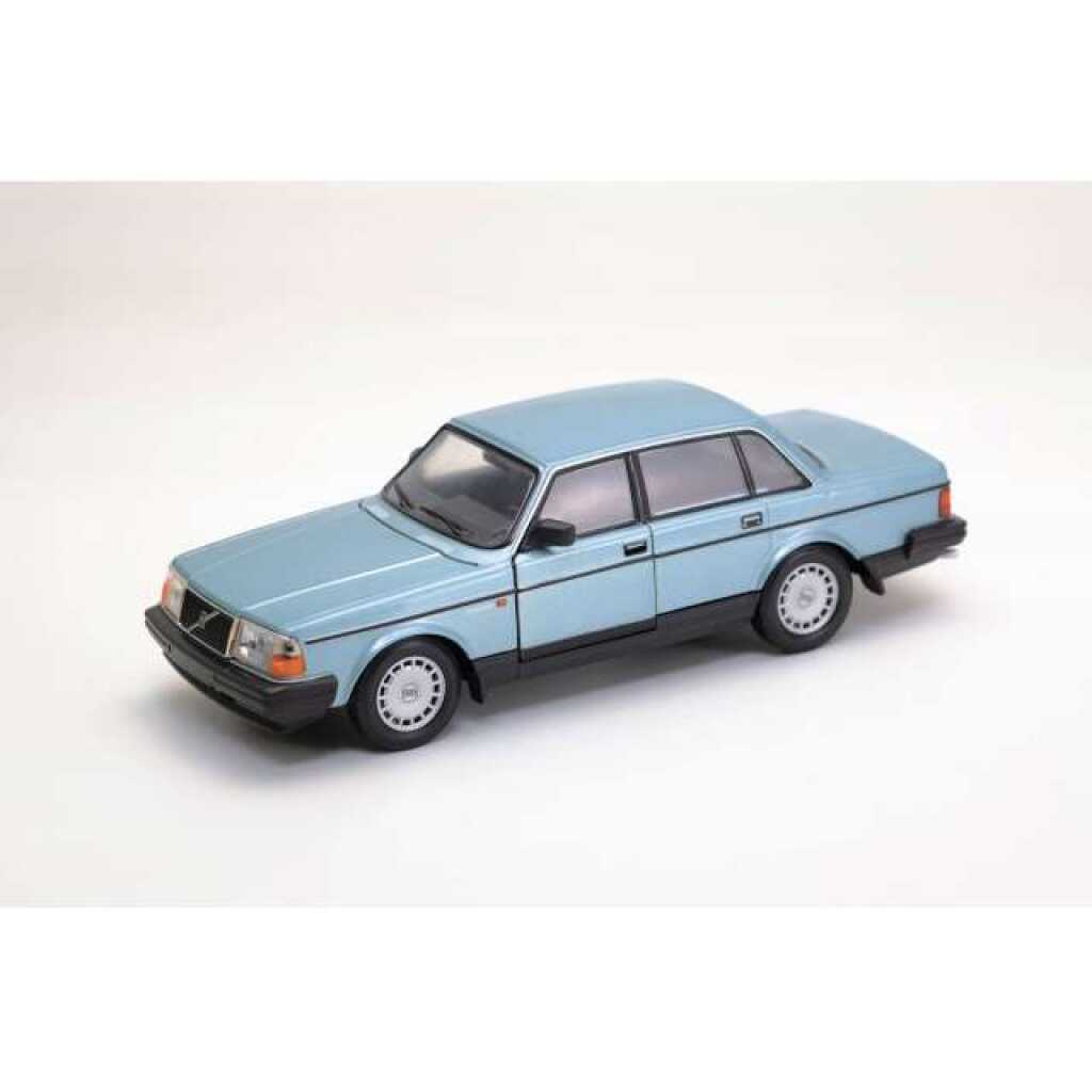 Macheta Volvo 240 GL 1:24 replica metal Albastru