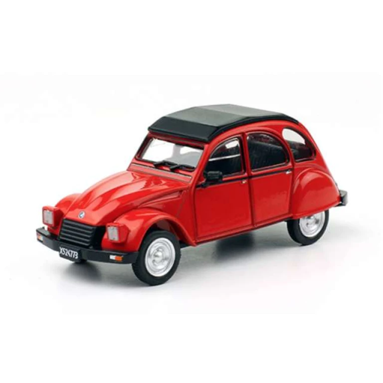 Macheta 1986 Ies Citroen 3cv America 1:43 replica metal Rosu