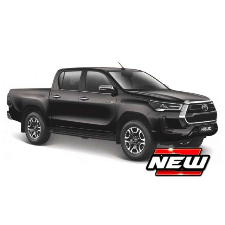 Macheta Toyota Hilux 1:24 replica metal Negru Maisto
